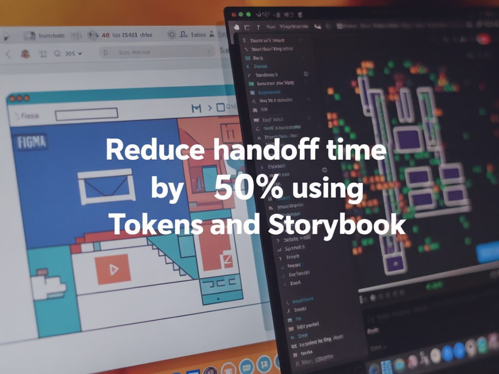 Comment réduire de 50% le temps de handoff entre figma et react grâce à tokens et storybook