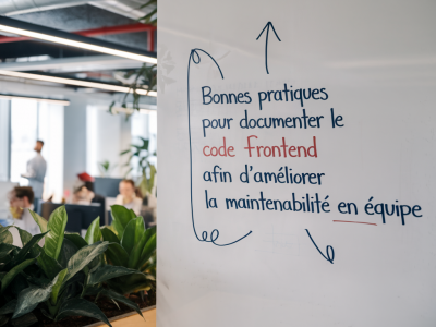Bonnes pratiques pour documenter le code frontend afin d'améliorer la maintenabilité en équipe